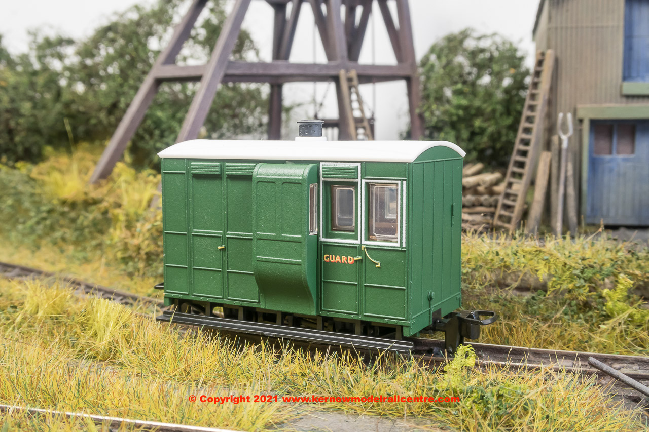 OO-9 Glyn Valley Tramway Mit 4 Rädern Und Geschlossenem Seitenwagen – PECO
